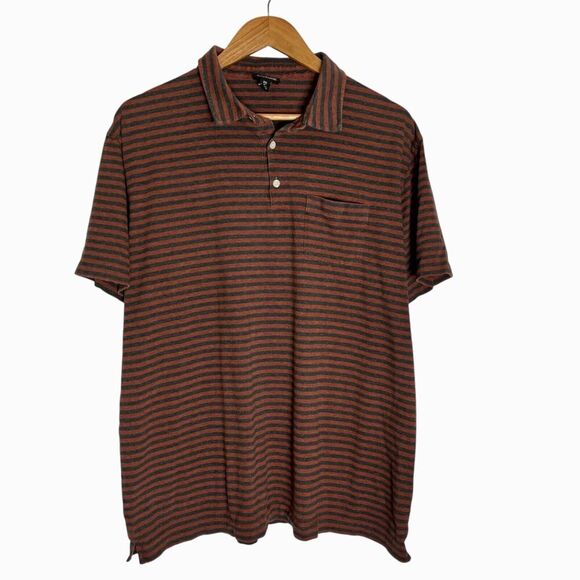 Patagonia Men's Squeaky Clean Polo Striped Collar Pocket Men's XXL Outdoor - Picture 7 of 7